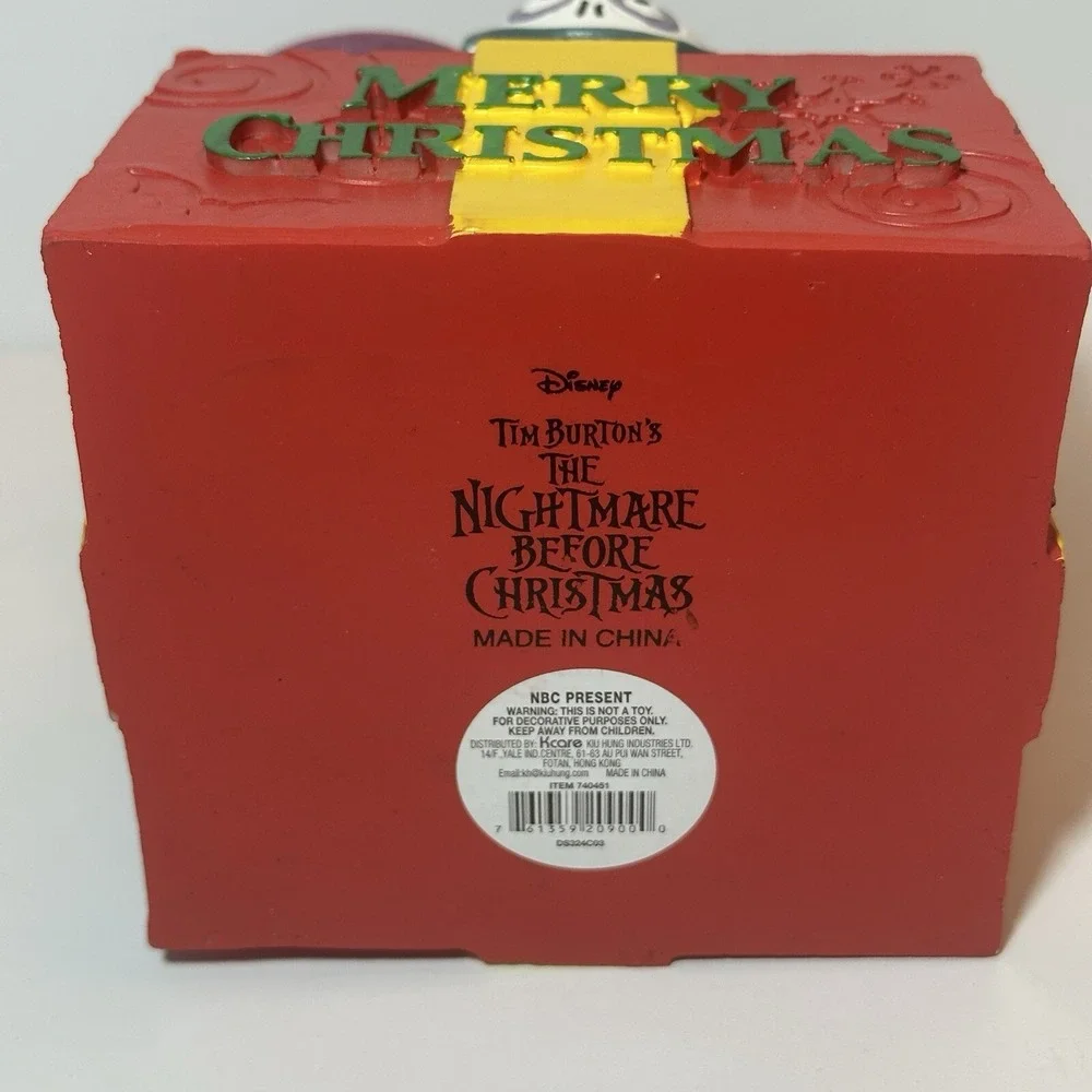 Nightmare Before Christmas Lock Shock Barrel Christmas‎ Present Table Disneys